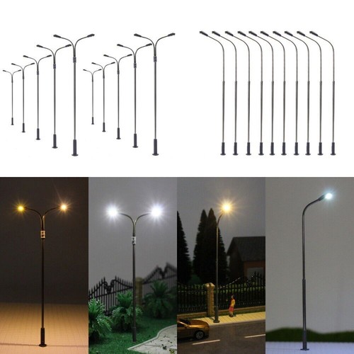 Led straßenlampen tt - h0,