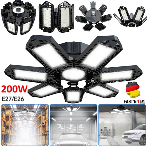 Led garagenlicht verformbar - garagenlicht,