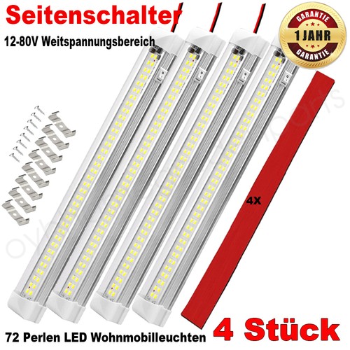 12v led streifen leuchte - 4x,