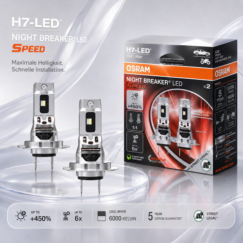 Led speed 450 - 2x, osram