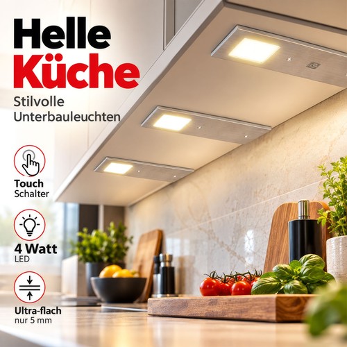 Led unterbau leuchten - unterbau-leuchten, flach