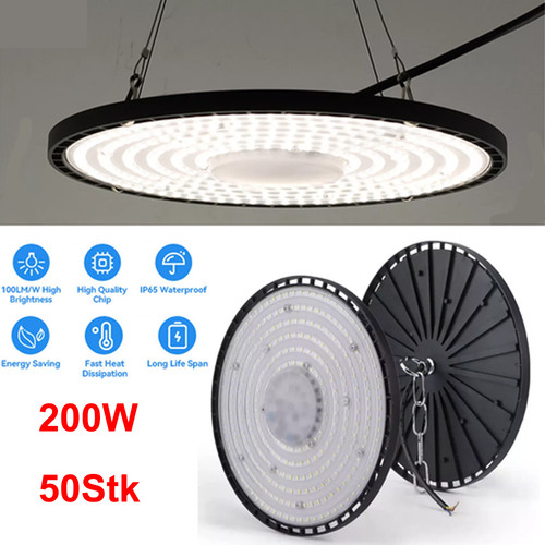 50x ufo led hallenbeleuchtung - 50x,