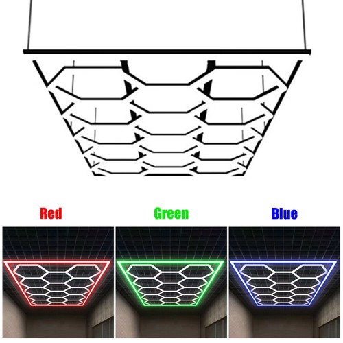 14x hexagon led lampe - led, röhren