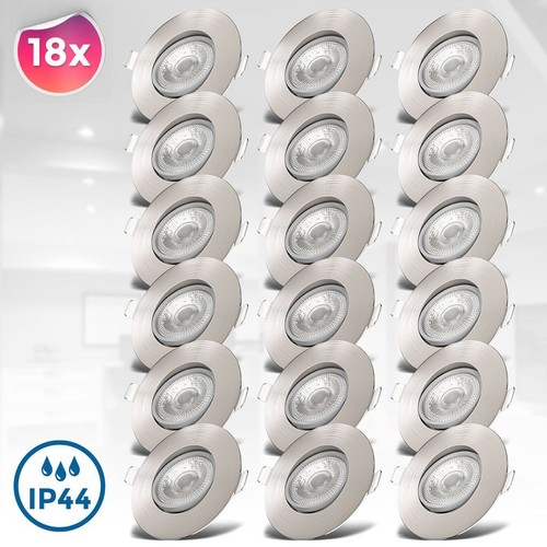 6er set led einbauleuchte - 3x, 6er-set